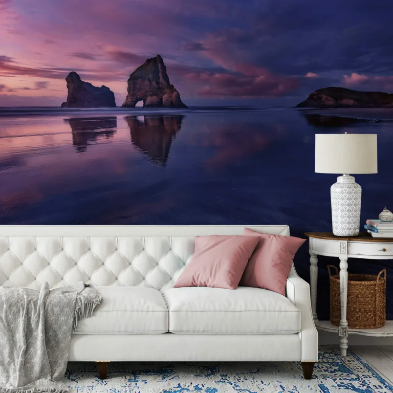 Bay At Sunset - Wall Mural 5107 - 4 Panel - 192cm x 260cm — Ảnh 2
