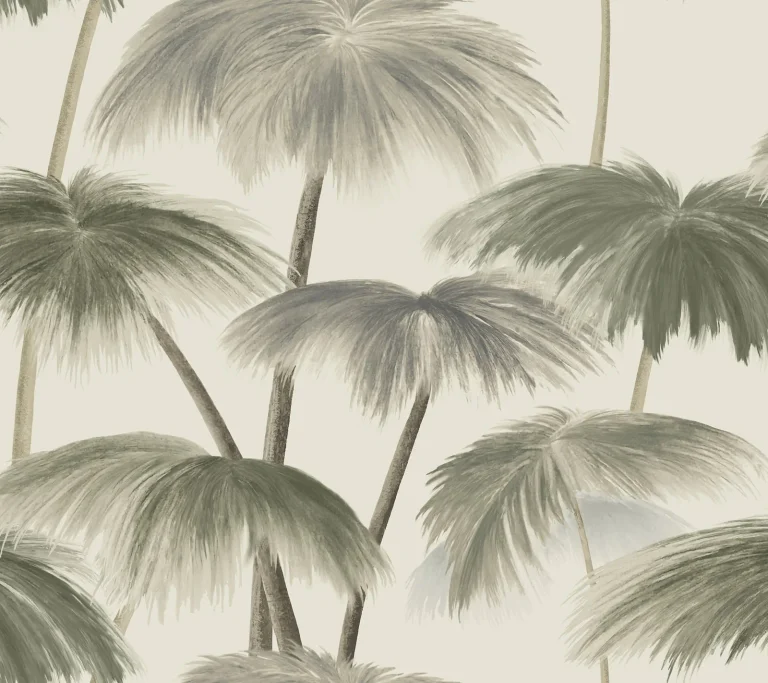 Plein Air Palms Wallpaper - Vintage — Ảnh 3