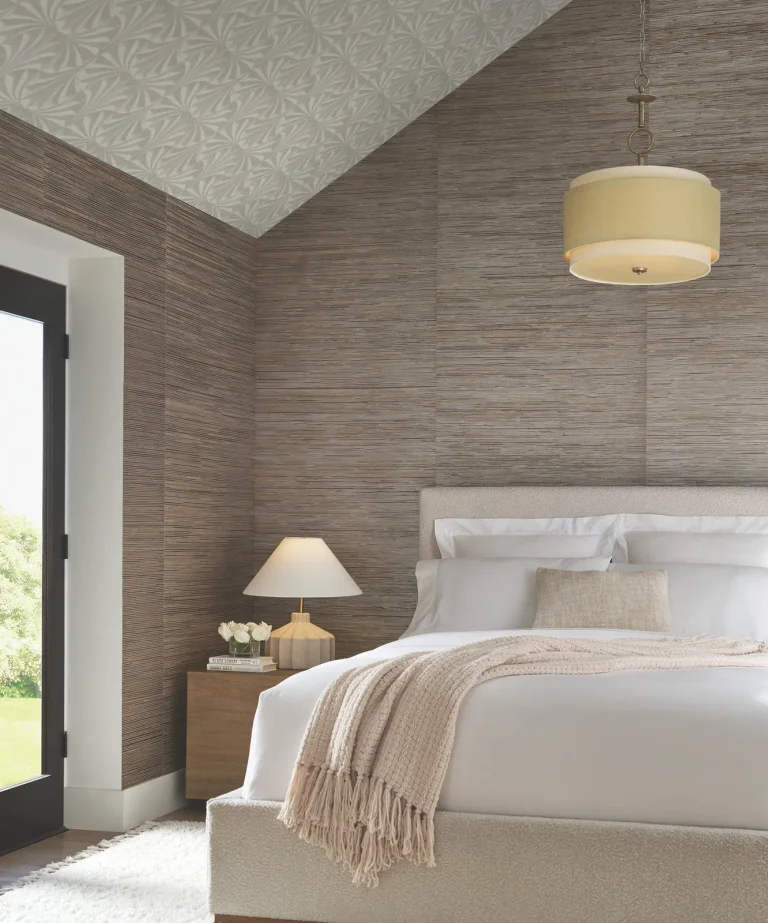 Candice Olson Sculpted Fans Wallpaper - Taupe — Ảnh 3