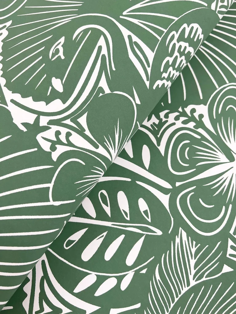 Idalia Floral Flamingo Wallpaper - Green — Ảnh 3