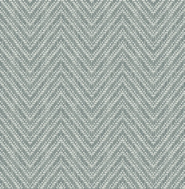 Glynn Chevron Wallpaper - Denim — Ảnh 3