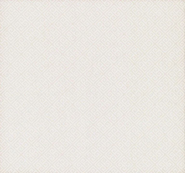 Grecian Geometric Wallpaper - Pearl/White — Ảnh 4
