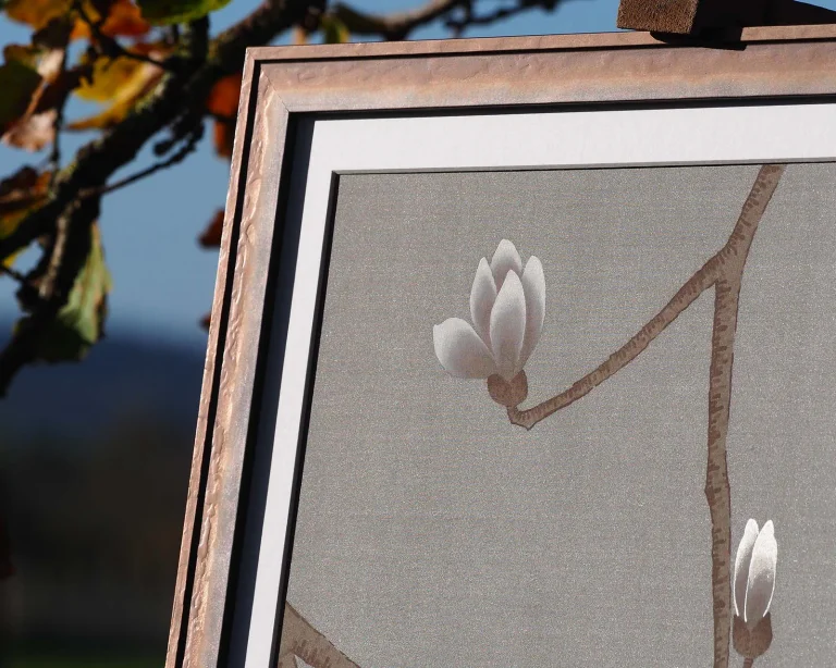 Sage Artwork - Magnolia Canopy - Small / Triptych — Image 3