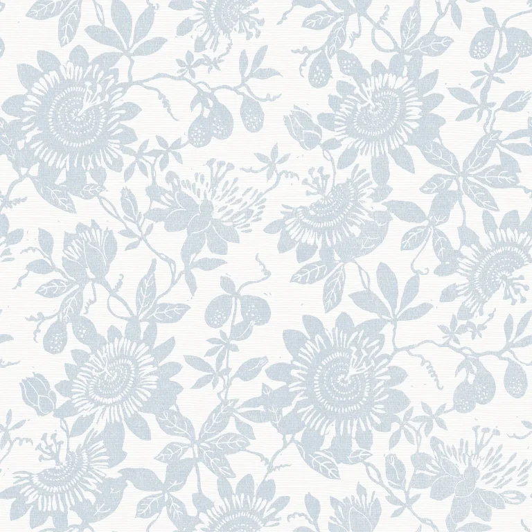 Helen Floral Trail Wallpaper - Light Blue — Ảnh 3