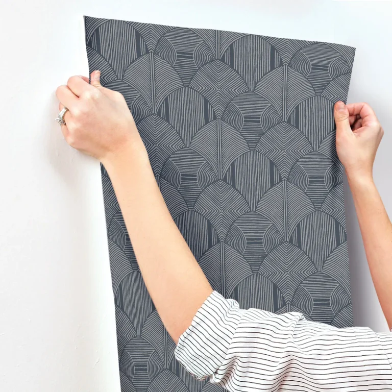 Meyberg Geometric Wallpaper - Blue — Image 7