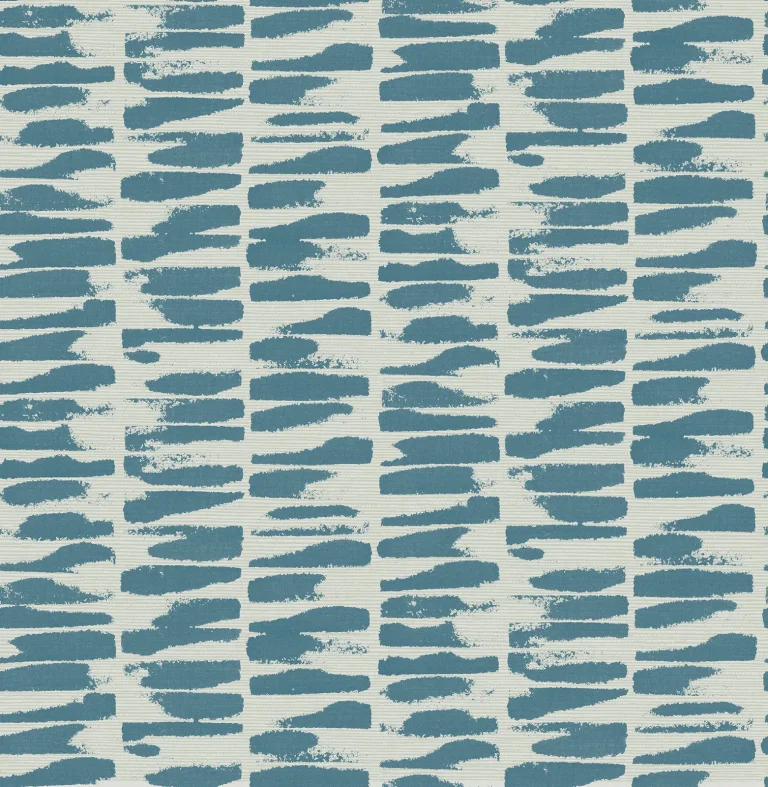 Myrtle Abstract Stripe Wallpaper - Sea Green — Image 4