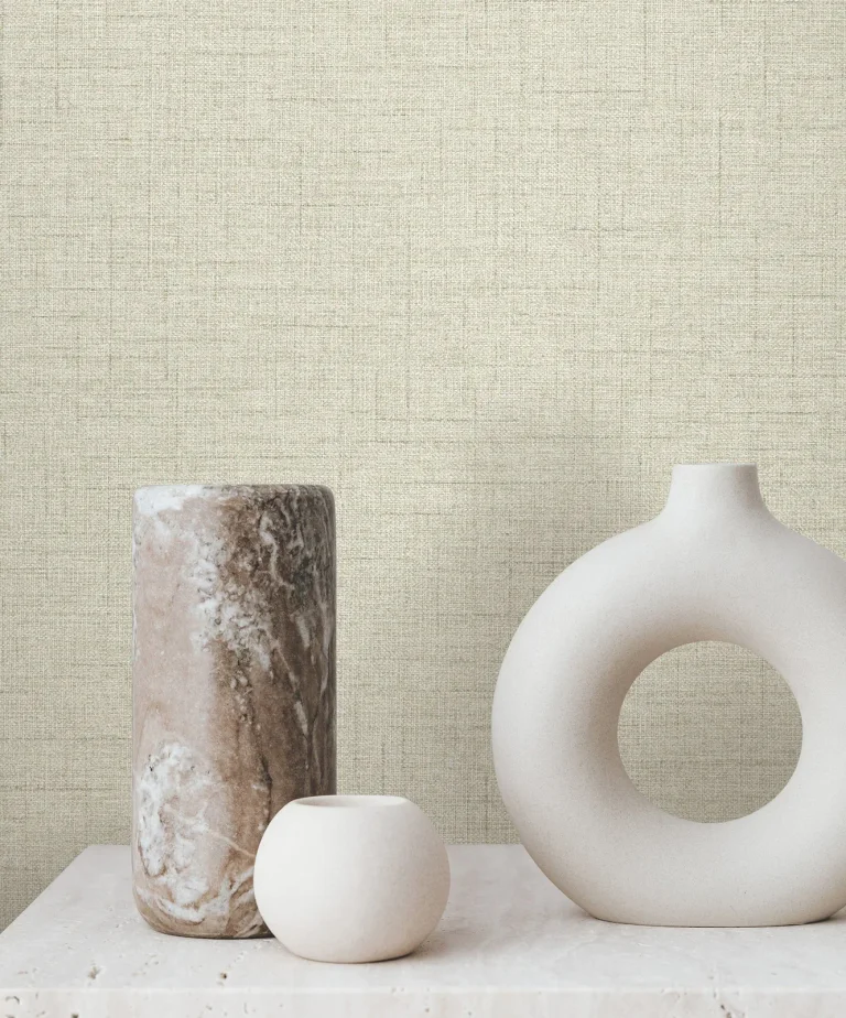 Hillswick Tweed Wallpaper - Beige — Ảnh 5