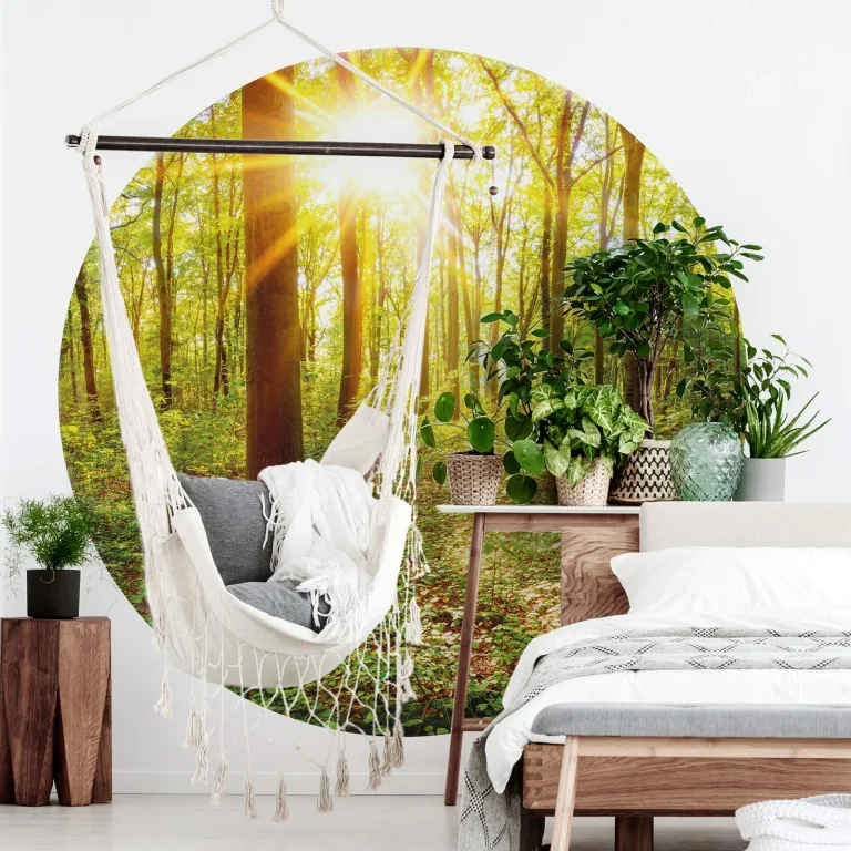 Deep in The Woods - Wall Mural 5502 - 4 Panel - 192cm x 260cm — Ảnh 3