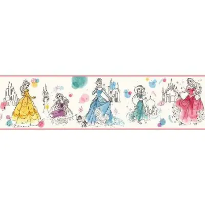 Disney Princess Pretty Elegant Border