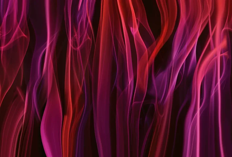 Red Smoke - Wall Mural 5046 - 4 Panel - 192cm x 260cm — Ảnh 3