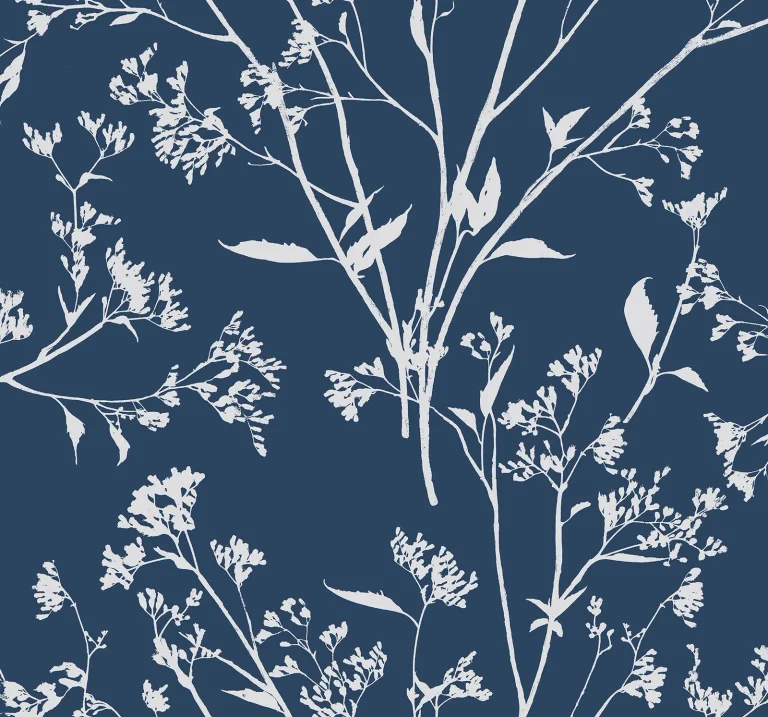Southport Delicate Branches Wallpaper - Navy — Ảnh 3