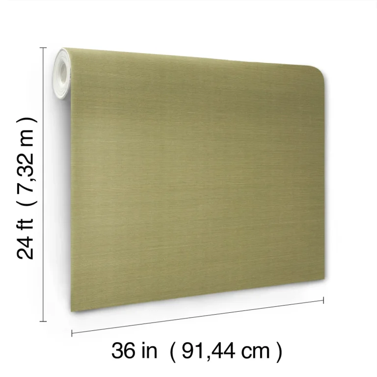 Ronald Redding Maguey Sisal Grasscloth Wallpaper - Sage — Ảnh 4