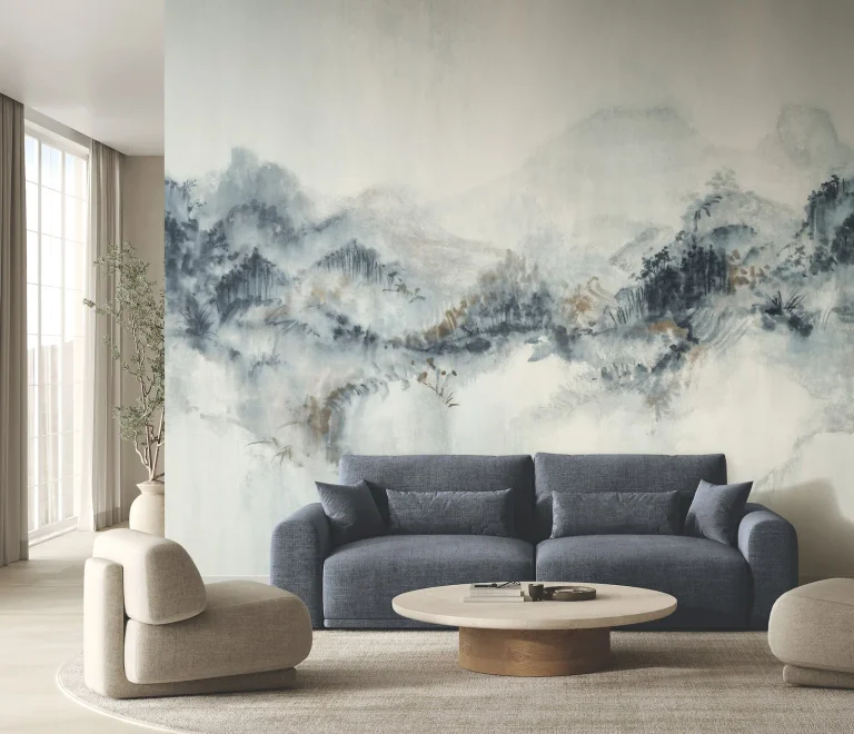Ronald Redding Mystic Overlook Wall Mural - Blue — Ảnh 4