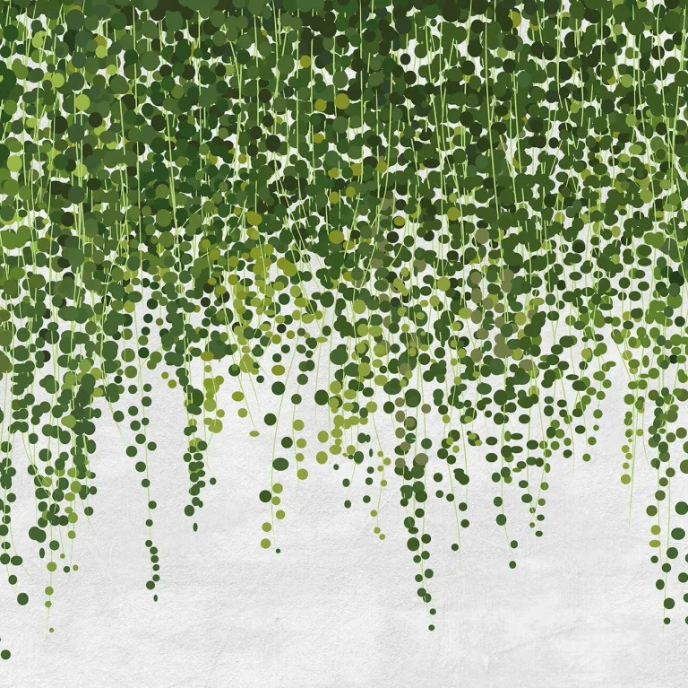 Hanging Plants - Wall Mural 5442 - 8 Panel - 384cm x 260cm — Ảnh 4
