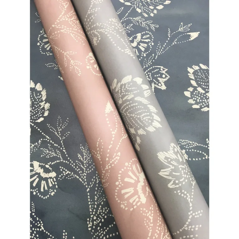 Barbier Wallpaper - Navy — Image 3