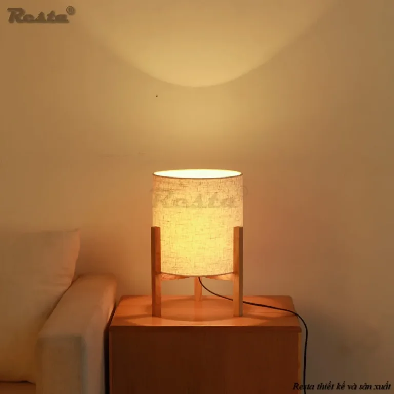 Đèn bàn Resta 12 - Màu đỏ - Loại to — Ảnh 2