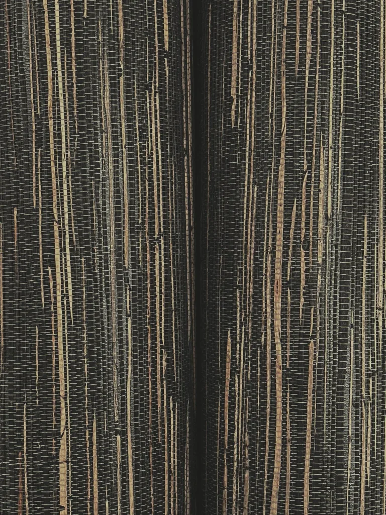 Ronald Redding Multicolored Hemp Wallpaper - Gunmetal — Ảnh 5