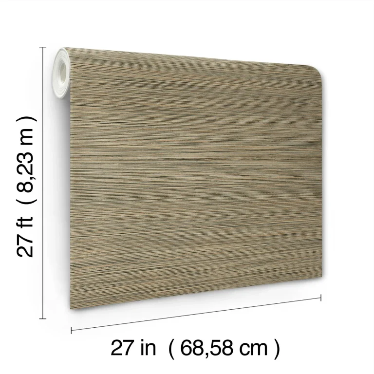 Candice Olson Stacked Bamboo Wallpaper - Chestnut - COD0634 — Ảnh 7
