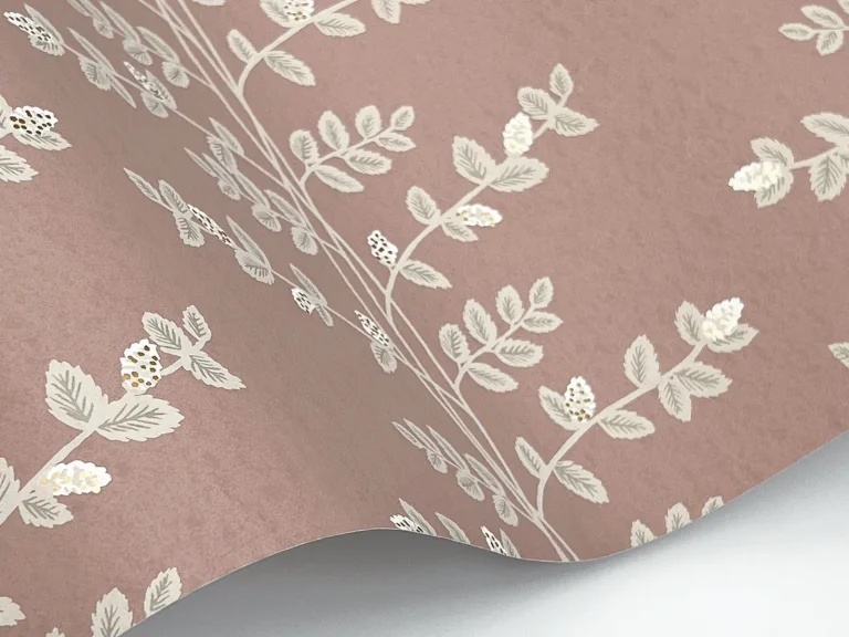 Rifle Paper Co. Climbing Vine Wallpaper - Rose — Image 5