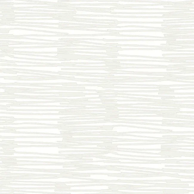 Water Reed Thatch Wallpaper - Ivory/Glint — Ảnh 5