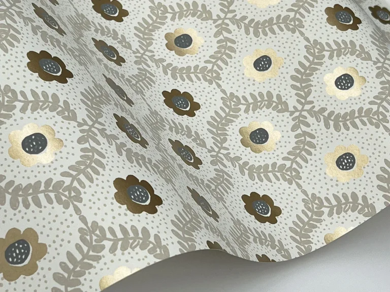 Rifle Paper Co. Emma Wallpaper - Linen — Ảnh 7