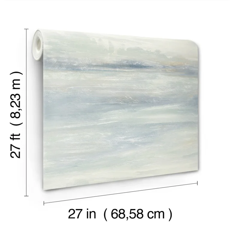 Candice Olson Soothing Mists Scenic Wallpaper - Blue Oasis — Ảnh 7