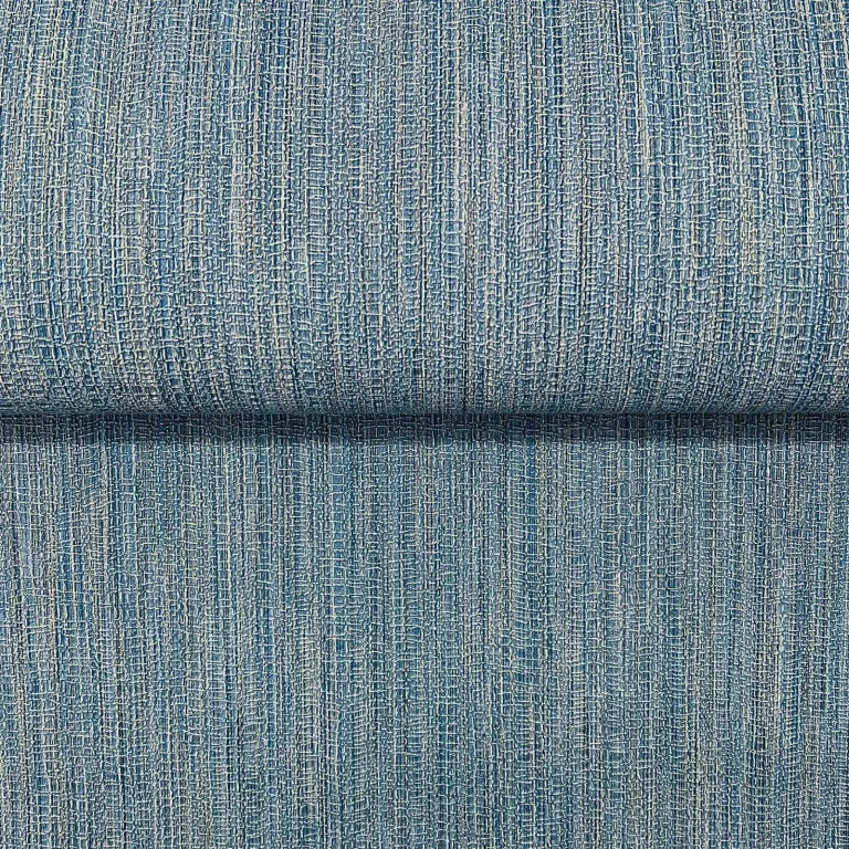 Washed Ramie Wallpaper - Cobalt — Ảnh 3