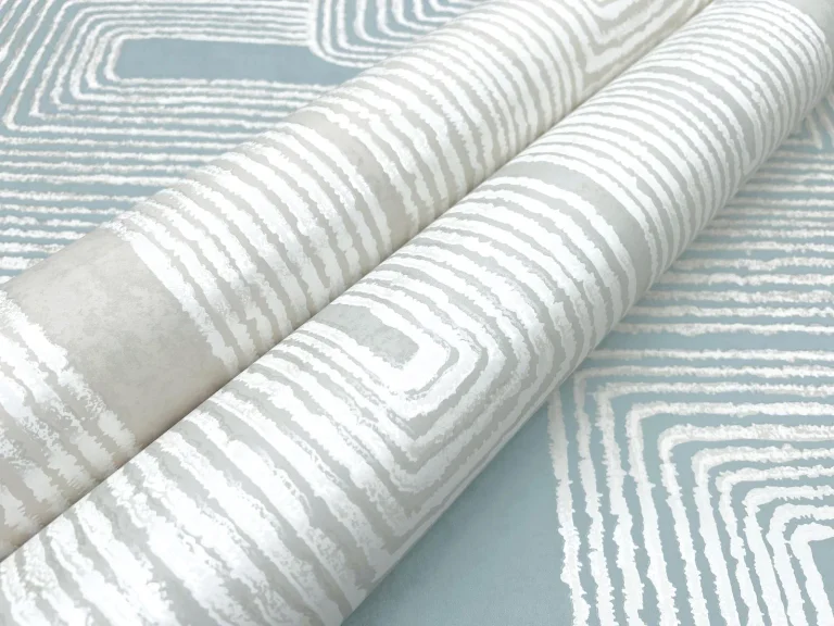Zulu Thread Wallpaper - Azure/Gold — Ảnh 7