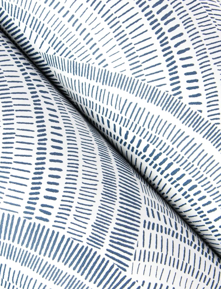 Encircle Geometric Wallpaper - Indigo — Ảnh 2