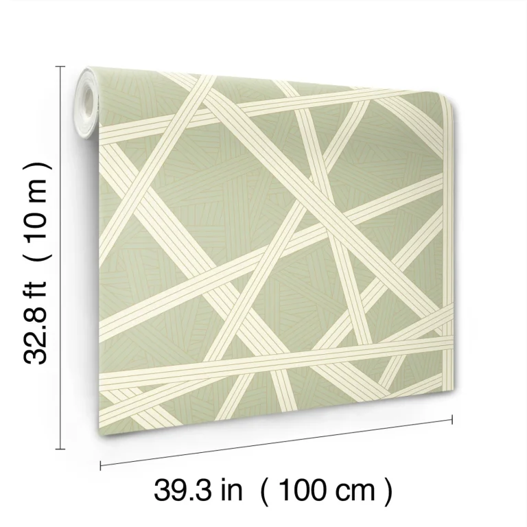 Nastri Wallpaper - Green — Image 4