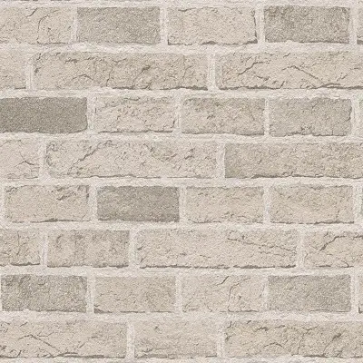 Il Decoro Grey Brick Wallpaper - 779830