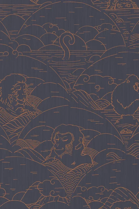 Indigo Macaque Copper — Image 3