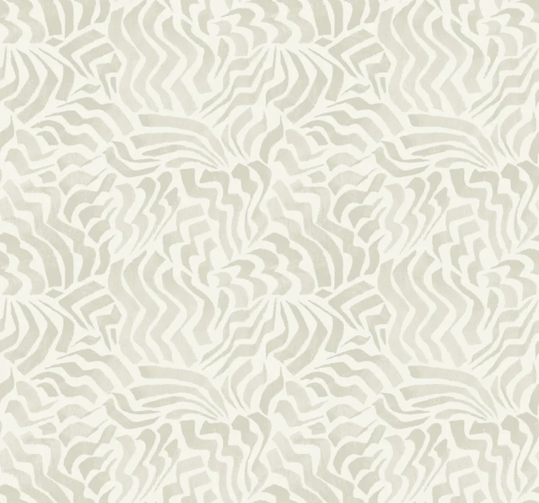 Zora Wave Wallpaper - Light Grey — Image 3