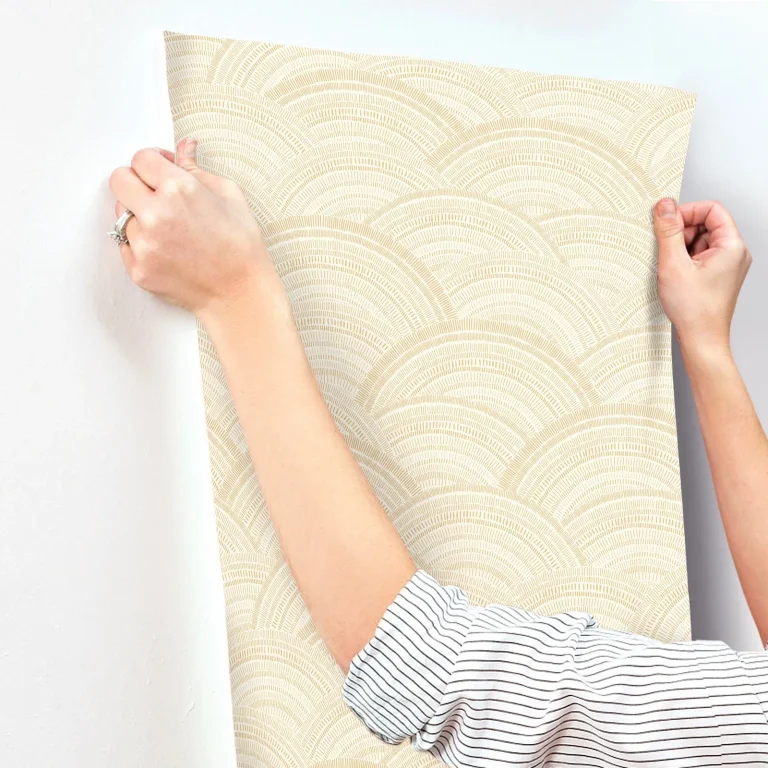 Encircle Geometric Wallpaper - Yellow — Ảnh 3