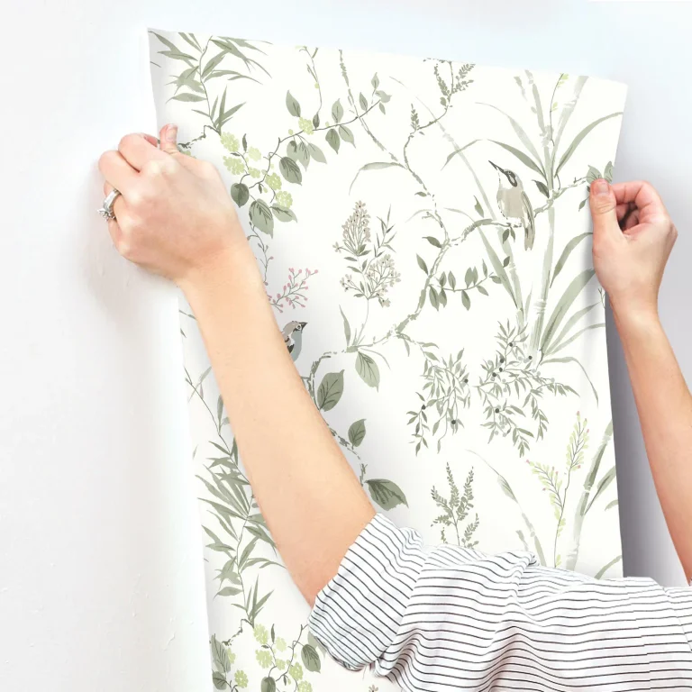 Chesapeake Imperial Garden Botanical Wallpaper - Moss — Ảnh 7