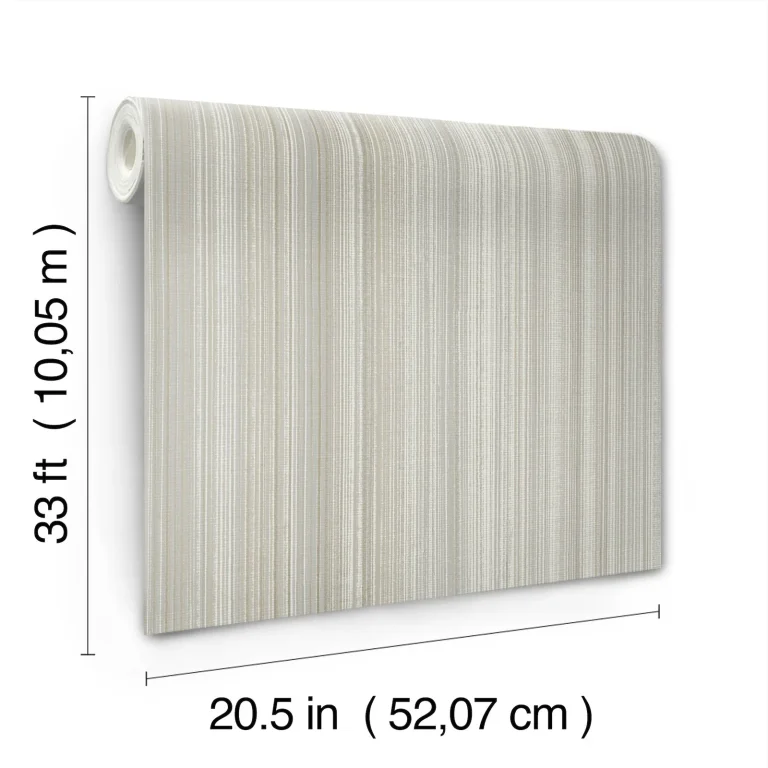 Elan Ombre Stripe Wallpaper - Grey — Ảnh 2