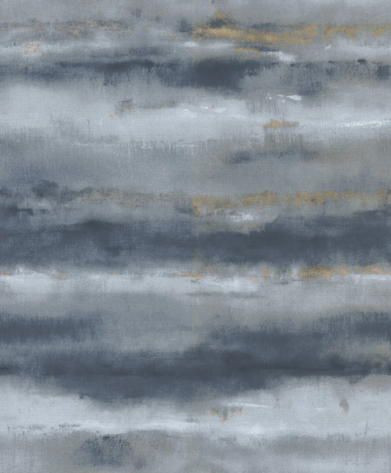 Ayla Abstract Stripe Wallpaper - Indigo — Ảnh 2