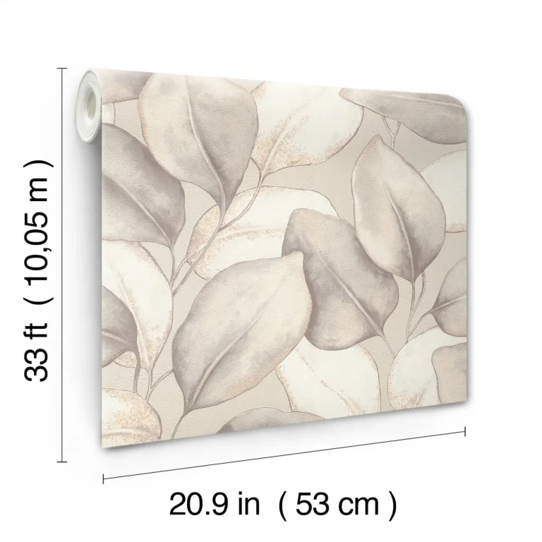 Evanthe Vine Wallpaper - Grey — Ảnh 3