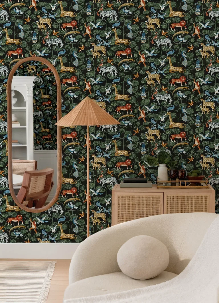 Rigby Jungle Animals Wallpaper - Multicolor — Ảnh 4