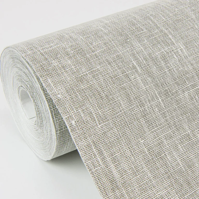 Donmei Linen Wallpaper - Grey — Ảnh 2