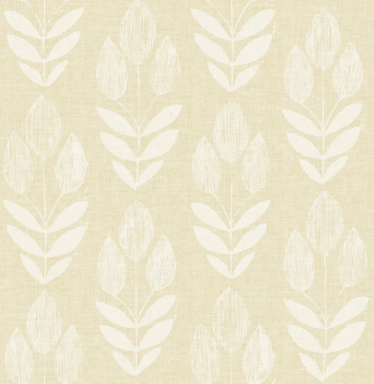 Chesapeake Garland Block Tulip Wallpaper - Wheat — Ảnh 3