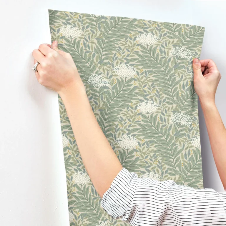 Rifle Paper Co. Highgrove Wallpaper - Linen — Ảnh 6