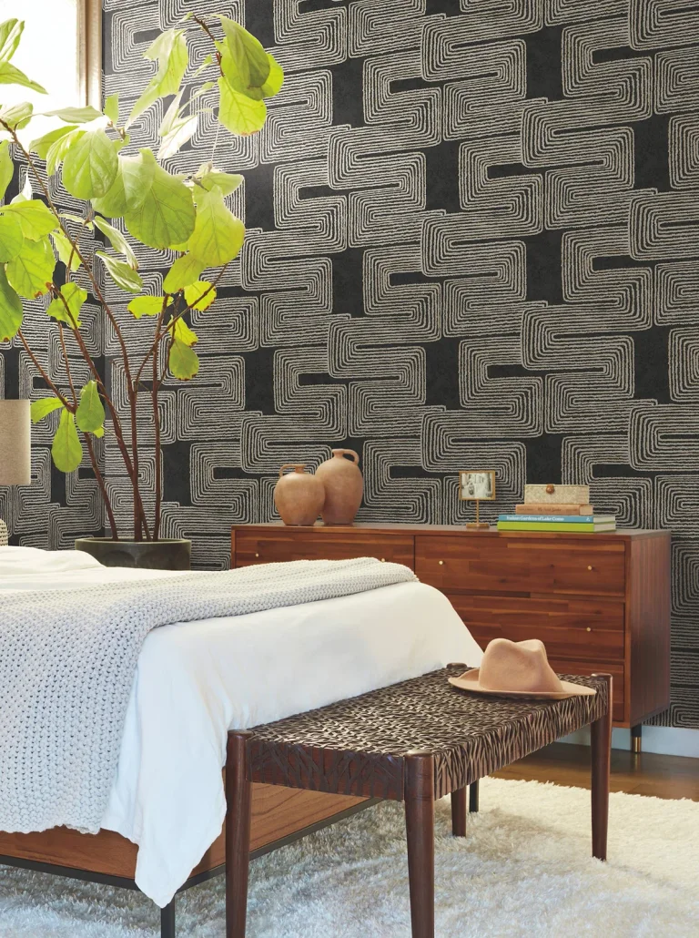 Zulu Thread Wallpaper - Black/Gold — Ảnh 3