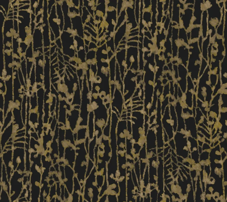Ronald Redding Filigree Abstract Wallpaper - Black — Ảnh 2