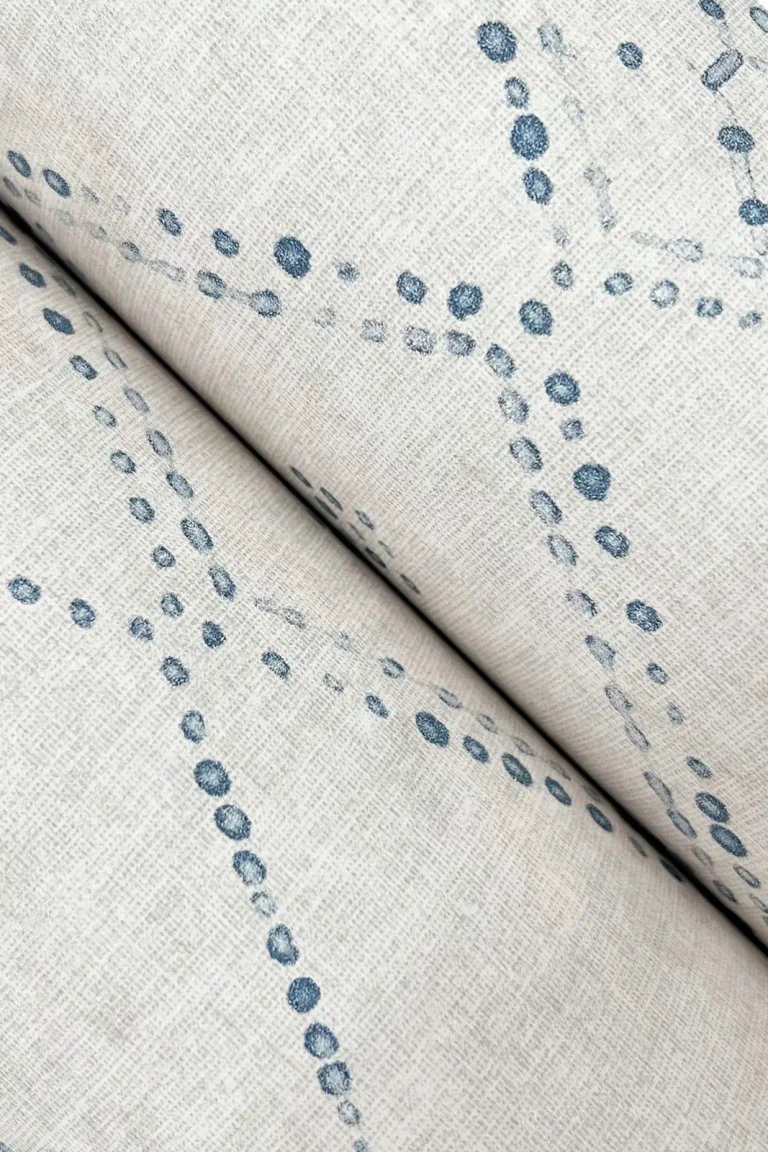 Souk Diamonds Wallpaper - Taupe/Denim — Ảnh 2