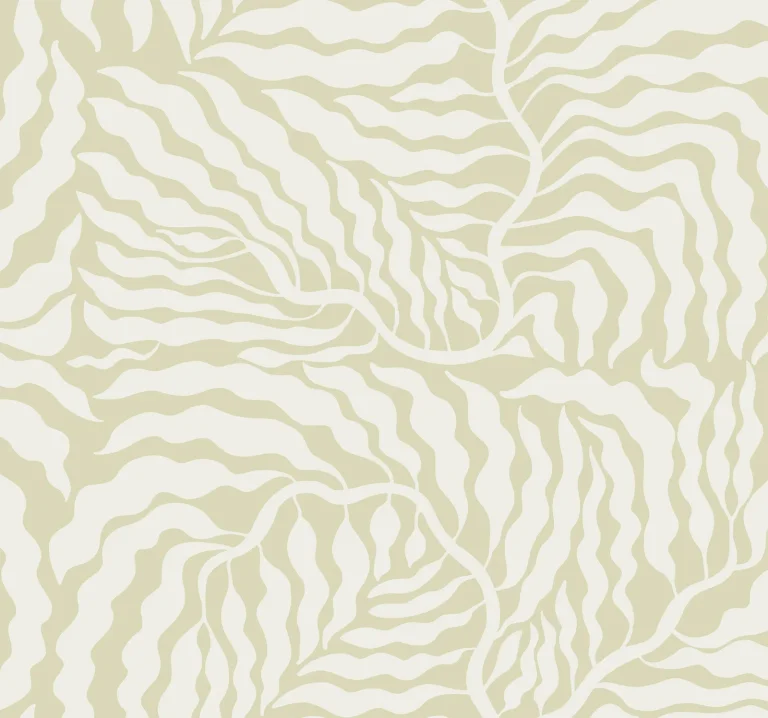 Fern Fronds Wallpaper - Light Green/White — Ảnh 7