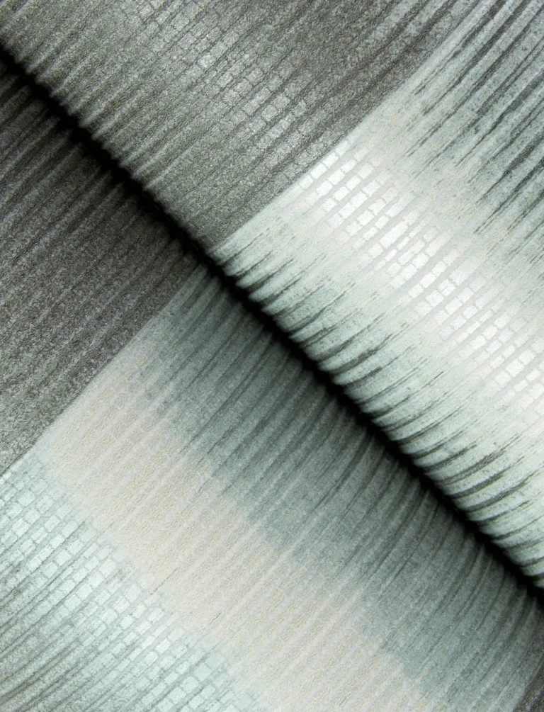 Baldwin Shibori Stripe Wallpaper - Slate — Ảnh 4