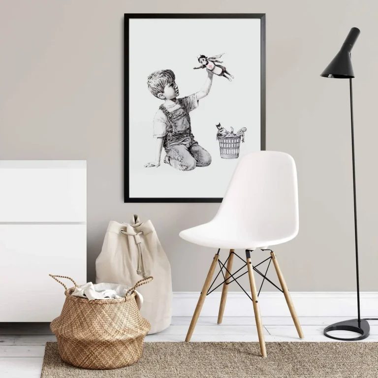 Banksy - "Coloured Rain" Poster - 30 x 24cm — Ảnh 7