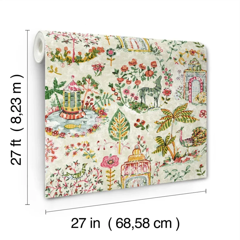 Parc Garden Dreams Wallpaper - Multicolor — Image 3