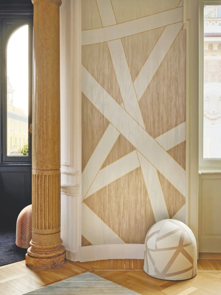 Nastri Shade Wall Mural - Beige — Ảnh 3